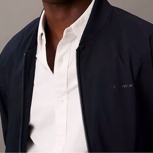 Calvin Klein Matte Bomber Jacket | Navy Blue | XXL $50 OBO